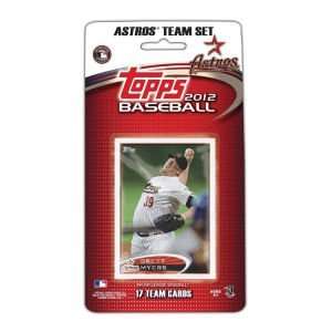Houston Astros 2012 MLB Team Card Set 