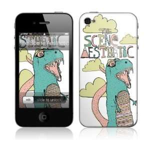   MS TSAE10133 iPhone 4  The Scene Aesthetic  Dino Skin Electronics