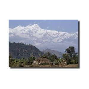  Farmhouse Pokhara Nepal Giclee Print