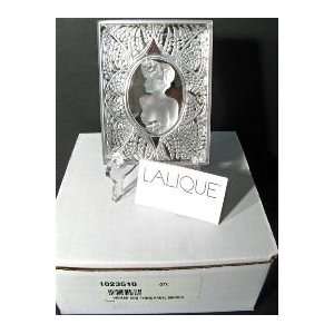  Lalique Female and Ferns Panel Mirror