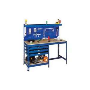 METAL POINT 1 Tool Bench half drawer with steel panel  