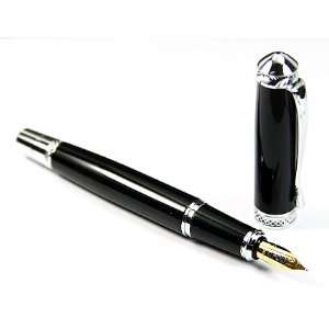   Carved Ring & Tip with Push in Style Ink Converter