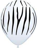   HIGH BIRTHDAY Party Balloons Zebra Skullette badge decorations favors