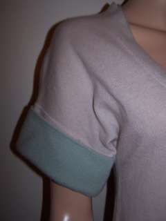 nwt ALEXANDER WANG Cashmere short sleeve sweater tunic mini dress 