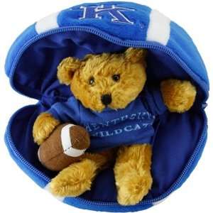    Kentucky Wildcats Hidden Plush Bear Football Toy