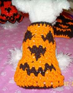 JACK OLANTERN HALLOWEEN Pumpkin Dog Sweater  