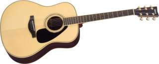 Yamaha L Series LL16 Dreadnought Acoustic Guitar with Case Natural 