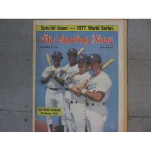 News magazine, 1977 World Series issue, Dodgers Steve Garvey, Ron Cey 