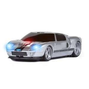  Wireless Mouse   Ford GT Silver with Black Stripes 