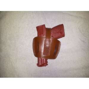   SAFETY STRAP. UNIVERSAL HOLSTER FOR SMALL GUNS & 1911S. TAN