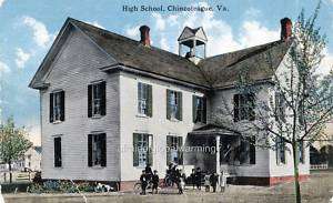 Photo 1915 Chincoteague Virginia High School  