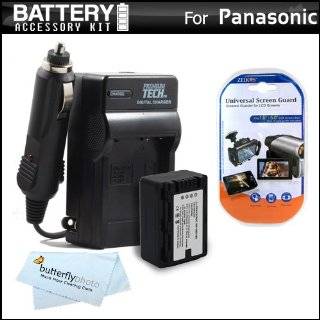 Battery And Charger Kit For Panasonic HDC TM90K, HDC SD80K, HDC TM41H 
