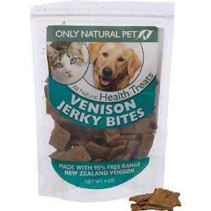  Only Natural Pet HealthTreats Venison Jerky Bites Treats 