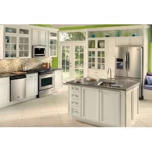   Steel 4 Piece Appliance Package with French Door Refrigerator #210