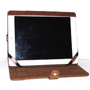 Premium Apple Ipad 2 New ipad 3 Tablet Brown Solid Color 