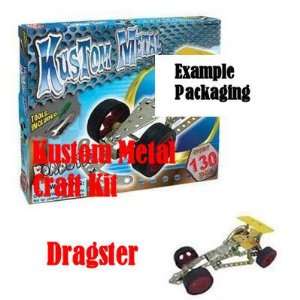  Kustom Metal Craft Kit Dragster 140 Piece Toys & Games