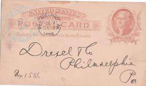 1892 Postal Card confirm Flour City Bank Rochester NY  
