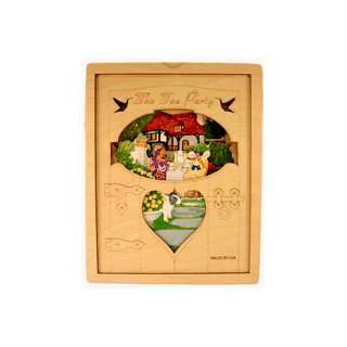  The Tea Party Shadow Box Puzzle Toys & Games