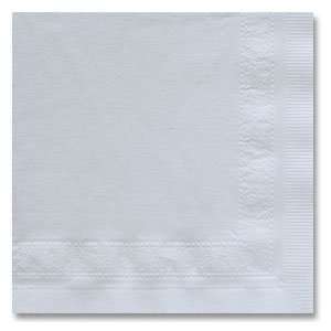Hoffmaster 610 D18 Dove Gray Recycled Beverage Napkin  
