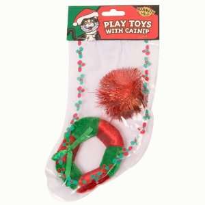  Holiday Cat Toy Stocking