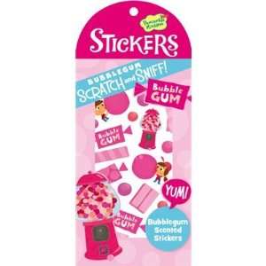 Scratch & Sniff Bubblegum Scented Stickers For Kids  Toys & Games 