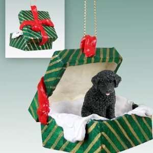  Portuguese Water Dog Christmas Ornament Hanging Gift Box 