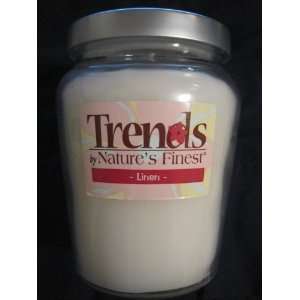  Trends by Natures Finest Jar Candle, Linen Scent, 20 