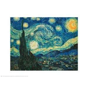  Starry Night   Poster by Vincent Van Gogh (30x24)