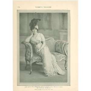  1912 Print French Actress Madame Simone 