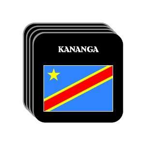  Democratic Republic of the Congo   KANANGA Set of 4 Mini 