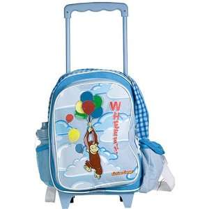   Monkey Curious George Kid Rolling Backpack  School bag Toys & Games