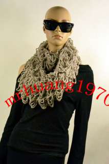 Newset Chic Warm Flexible Knit Whippy Loop Infinity Scarf  