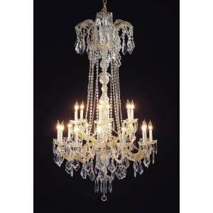  Maria Theresa chandelier h.30 w.28 12 lights