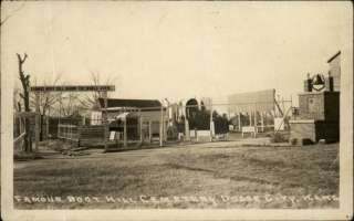 Dodge City KS Famous Boot Hill Cemetery Real Photo Postcard  