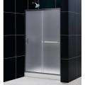   Infinity 48 inch Frosted Glass Shower Sliding Door  
