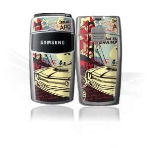  Design Skins for Samsung X200   Classic Muscle Car Design 