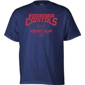  Washington Capitals  Navy  Hockey Club T Shirt