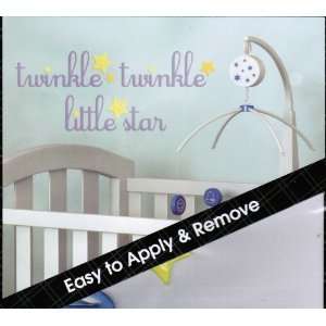   Decorative Wall Stickers   Twinkle Twinkle Little Star