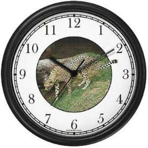  Cheetah #2 (JP6) Wall Clock by WatchBuddy Timepieces 