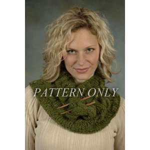    Baby Alpaca Gande Cabled Cowl Pattern Arts, Crafts & Sewing