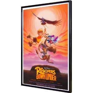  Rescuers Down Under, The 11x17 Framed Poster