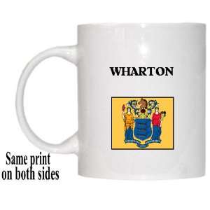    US State Flag   WHARTON, New Jersey (NJ) Mug 