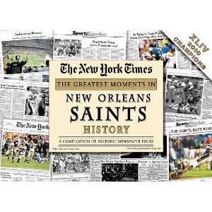  New Orleans Saints unsigned Greatest Moments in History New 