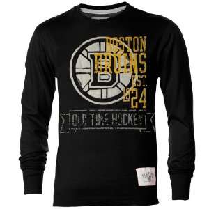  Old Time Hockey Boston Bruins Axel Premium Long Sleeve T 