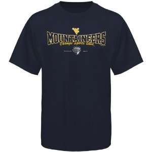  West Virginia Mountaineers Navy Blue 2010 Champs Sports Bowl 
