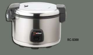 NEW Winco 30Cup Electric Rice Cooker w/ Warmer RCS300  