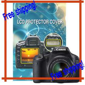 New LCD Screen Protector For Canon EOS 550D LCD Cover  