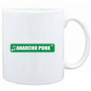 Mug White  Anarcho Punk STREET SIGN  Music  Sports 