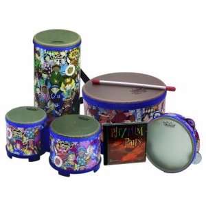  Remo Rhythm Club Percussion Package with CD Musical 