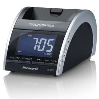 Panasonic RC DC1 Ipod Docking Alarm Clock Radio  